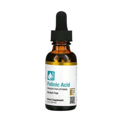 Enhanced Acid Leucovorin Gold California Nutrition Alcohol Free 30ml,Speech Dela