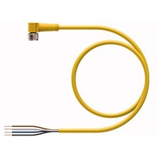 1 pc TURCK PKW 4M-4 Cordset, M8 picofast, Female Right Angle, 4 Wire, 4 Meters,