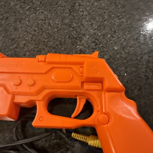 Vintage Orange Namco NPC-106 Light Gun for Playstation CRT TV-u5m4 Mint - Picture 4 of 10