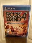 Rock Band 4 (Sony PlayStation 4, 2015) PS4 CIB Complete w/ Case & Disc
