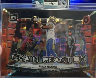 #ad 2025 OPTIC PUKA NACUA BLACK PANDORA CHAIN REACTION SSP #10 Very Clean HOT🔥🔥 $129.10