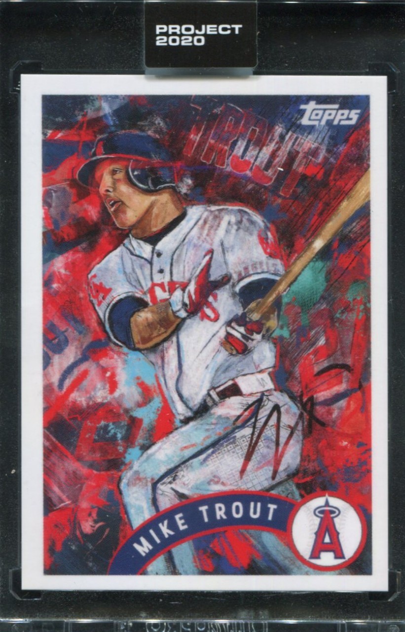 2020 Topps Project 2020 Mike Trout #35