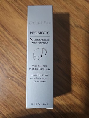 Dr. Lili Fan Probiotic Lash Enhancer XLash Activateur Full Size .2 oz 6 ml NIB