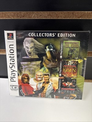 Legacy of Kain Soul Reaver Blood Omen Fighting Force Collectors Edition Ps1 Seal