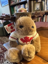 CANADA Moose Plush Ranger w/ Sweater - 15" - New w/ Tag