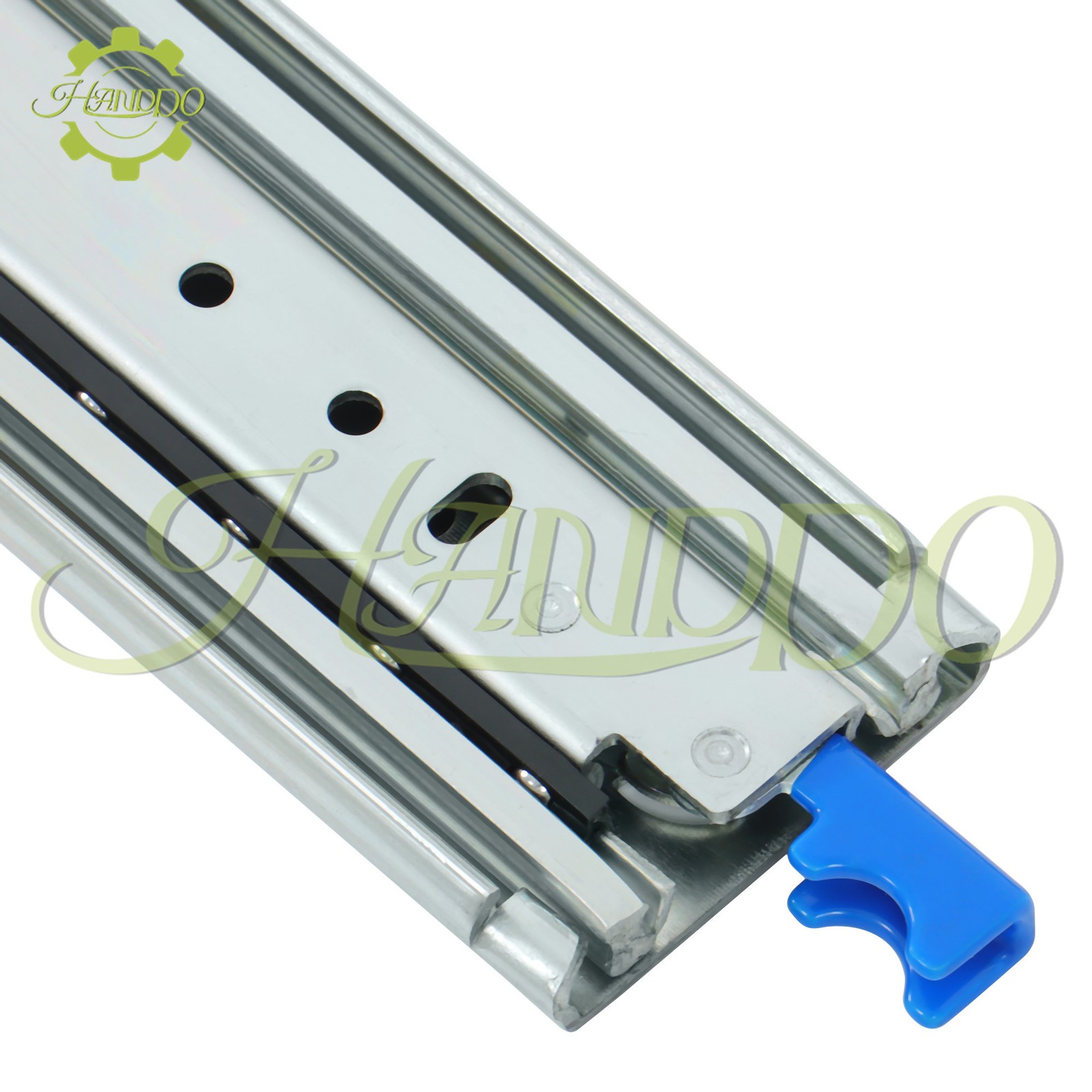 1Pair Heavy Duty Drawer Slides 60 Inch 500 lb Load Capacity Side Mount Extension