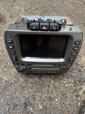 JAGUAR X-TYPE SATELLITE NAVIGATION SAT NAV CD UNIT 9X4310E889BA WILL NEED CODING