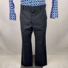Vintage Levis Pants Mens 35 32 Action Slacks Disco Mod Levi's 70s 80s Polyester
