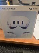 Meta Quest 3 512gb Standalone Vr Virtual Reality Gaming Headset Controllers