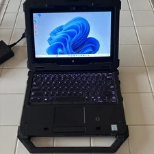 Dell Latitude 7214 Rugged Extreme HD i7-6600U 1TB SSD 32GB W11Pro Backlit Keys