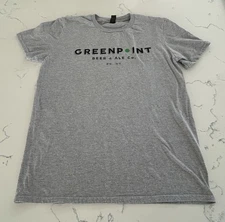 Greenpoint Brooklyn Beer & Ale Brewery Men’s Size M Gray Soft T-shirt Beer