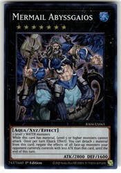 Mermail Abyssgaios - RA04-EN065 - Super Rare - 1st Edition