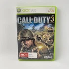 Call of Duty 3 - Microsoft Xbox 360 Game - Manual- PAL