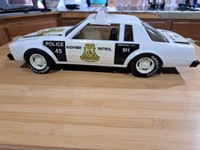 Vintage American Plastic Toys Monte Carlo Highway Patrol Car