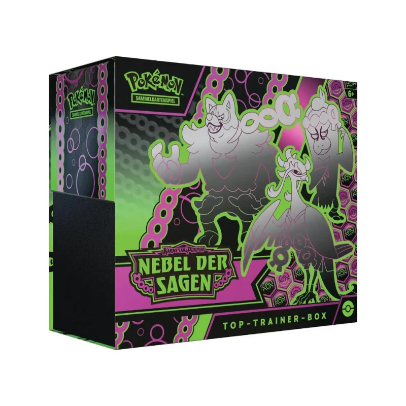 Pokemon -Karmesin & Purpur Nebel der Sagen - Top Trainer Box - DEUTSCH - NEU!