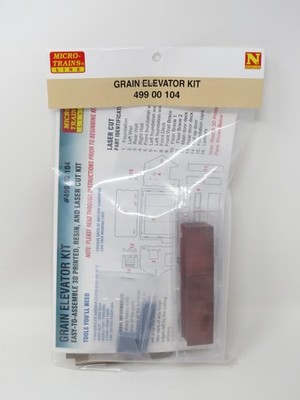Micro-Trains N 49900104 Grain Elevator Trackside Structure Building Kit