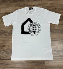 Dover Street x Chrome Hearts x CDG Horse Shoe Black T-Shirt Size XXL Authentic