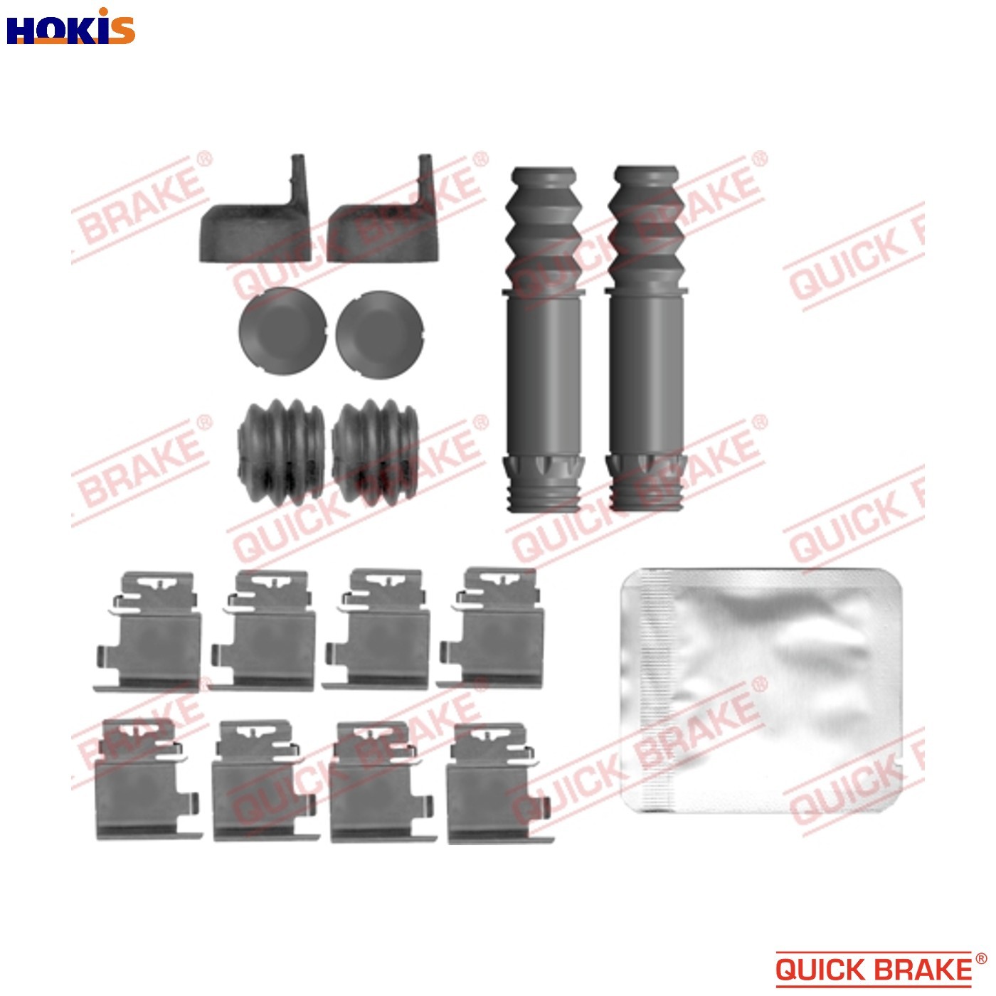 ACCESSORY KIT DISC BRAKE PAD 109-0159 FOR PEUGEOT BOXER/Platform/Chassis/Van - Image 12
