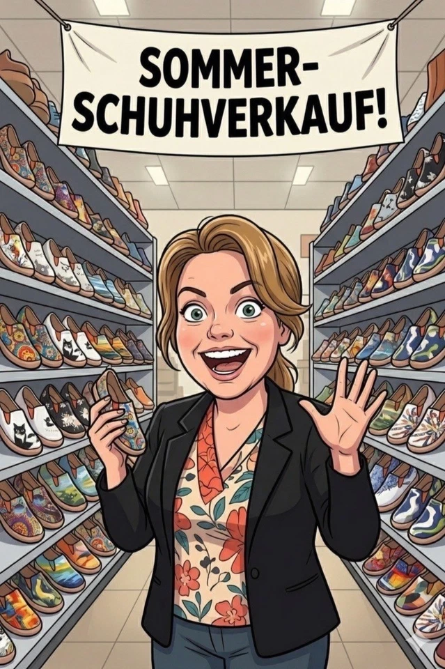 Zum letzten Mal: Sommer-Schuhverkauf der Marke UIN für Damen und Kinder