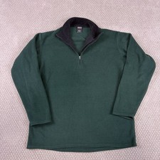 Vtg Patagonia Capilene Sweater Sz L Made in USA Pullover Long Sleeve Fleece Base