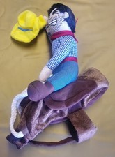 Cowboy Bronco Rider Dog or Cat Halloween Costume for Dogs or Cats Clothes Small
