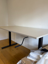 IKEA Trotten Sit/Stand Desk Adjustable Height 160x80cm Grey/Black