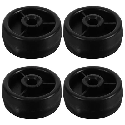 4 Pcs Appareil Fitness Rouleau De Pression Roue Poulie Porte Garage - Photo 1/4