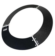 AFP Full-Brim Tinted Smoke Polyurethane Plastic Sun Shield Hard Hat Visor | Stan