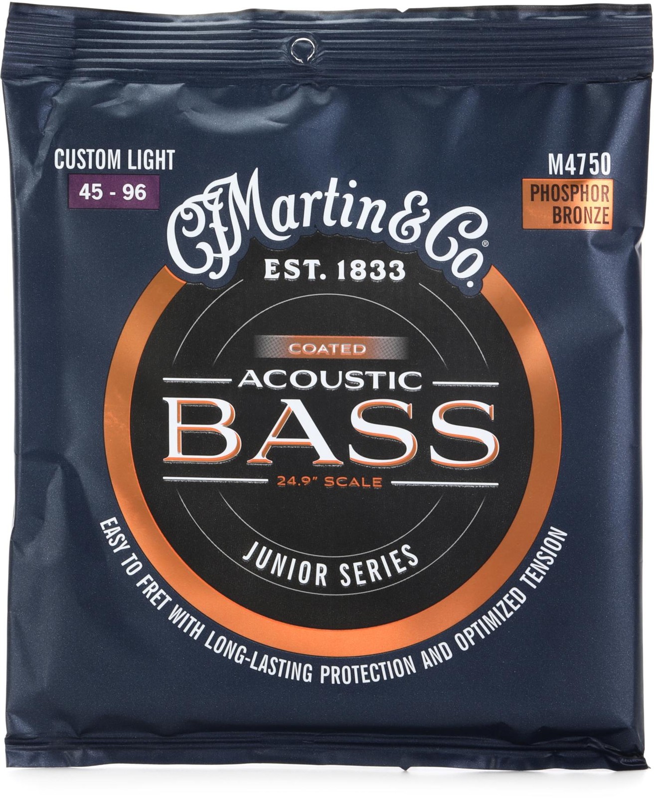 Струны для акустической бас-гитары Martin Junior серии Short-scale - 045-096 На заказ 5490₽