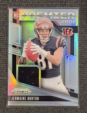 2024 Panini Prizm Premier Jerseys Silver Jermaine Burton RC