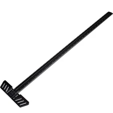 Woodworking T-Square 32 Inch Aluminum Alloy T Square Ruler 1/32" Hole Scrbing...