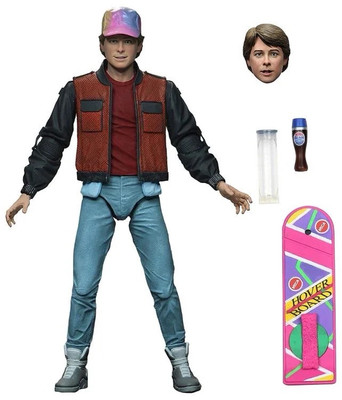 NECA Back to the Future Part 2 Ultimate Marty Action Figure 35th Anniversary 