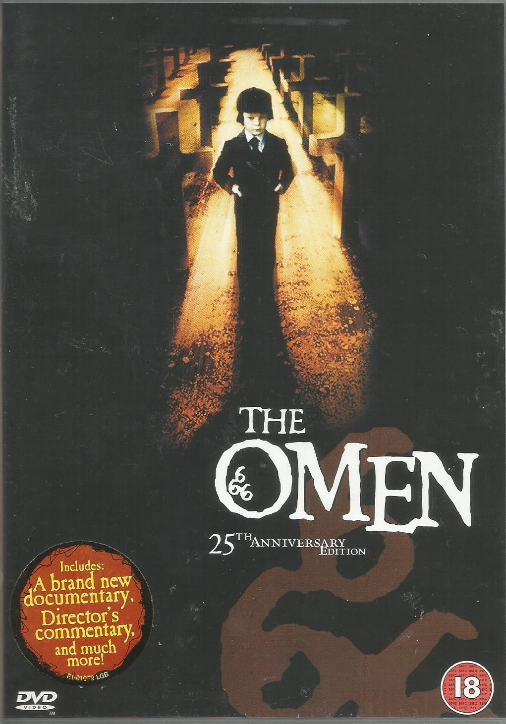 The Omen 25th Anniversary Edition DVD Gregory Peck Lee Remick David Warner