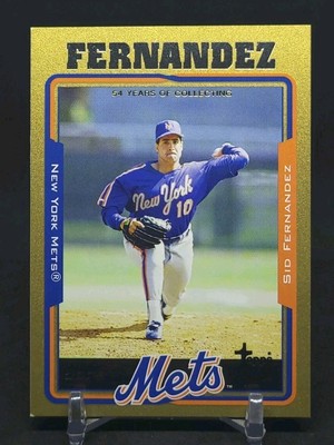 2005 Topps Retired Signature Edition Sid Fernandez Gold Parallel /500 #40