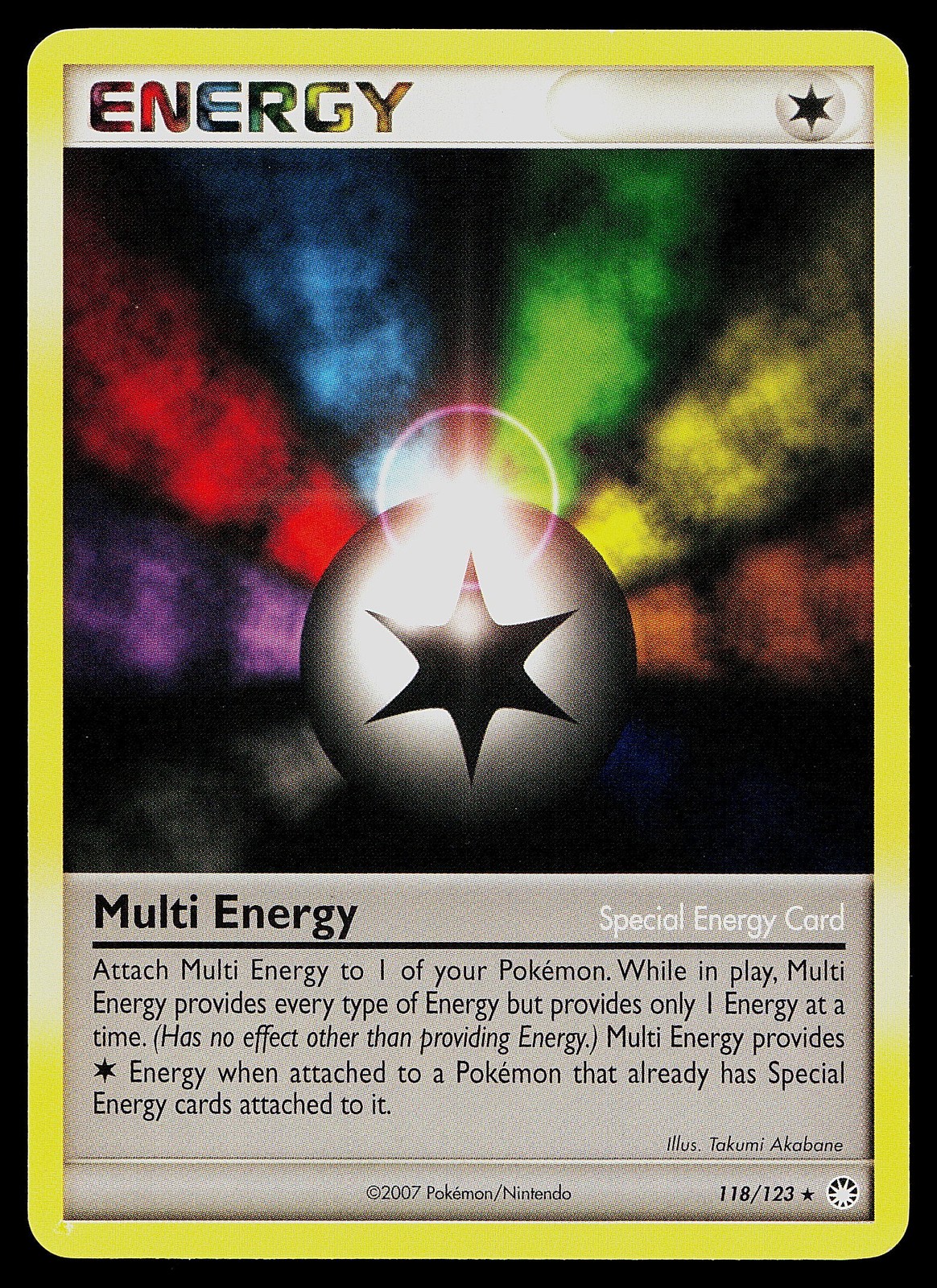 Pokemon Mysterious Treasures 118/123 Multi Energy