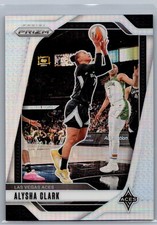 2024 Panini Prizm WNBA ALYSHA CLARK Silver Prizm #101 Aces Wings