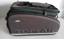 TOPEAK MTX Quick Track Rear Rack Cargo Trunk Bike Bag