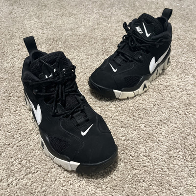 Size 6.5 - Nike Air Barrage Low Black for sale online | eBay