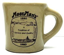 Vintage 1885-1980 MoorMan’s Feed Coffee Cup or Mug - "A Tradition of Service"