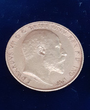 1904 Edward VII Gold Half Sovereign.