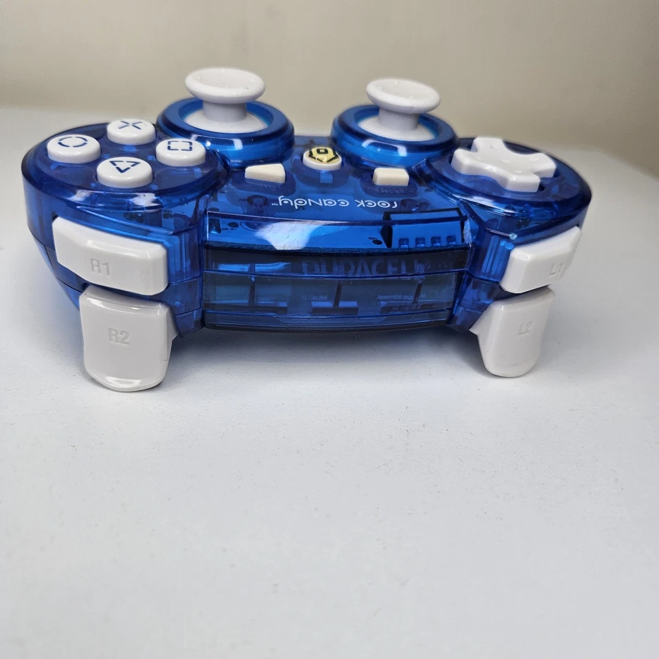 🔥 PDP Rock Candy Wireless Controller For PS3 PlayStation 3 BLUE + Dongle 🔥 - Image 4 of 4