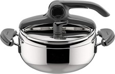 Lagostina Mia Pentola a Pressione 3.5L in Acciaio Inox 18/10 Ø 22 cm, Pentola In