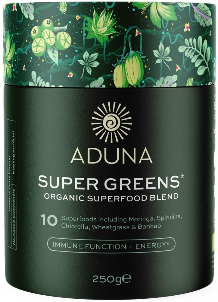 Aduna Super Greens Organic Superfood Blend 250g - Image 4