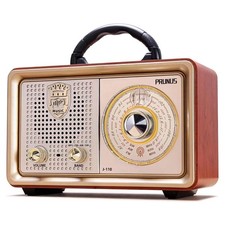 J-110 Radio Portable AM FM,Transistor Radios Plug in Wall AC Power Battery Po...