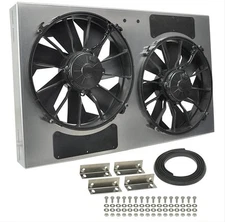 Derale Performance High Output Dual RAD Fan and Shroud Kit 16838