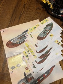 LEGO Black Seas Barracuda 100% Pieces Complete! + Bonus Manual 10040 6285, Read