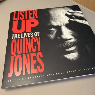 Quincy Jones Listen Up The Lives Of - Buch + Poster 1990