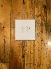 Apple AirPod 4th Generation Bluetooth Earbuds White Brand New Sealed