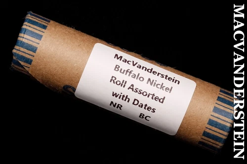 Roll of 40 Assorted Circulated Buffalo Nickels with Dates - No Reserve  #ROL