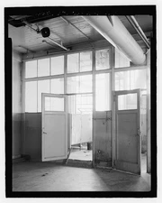 17. DETAIL, THIRD FLOOR PATTERN SHOP, TOILET ROOM. - R. K. LeBlond Machine Tool